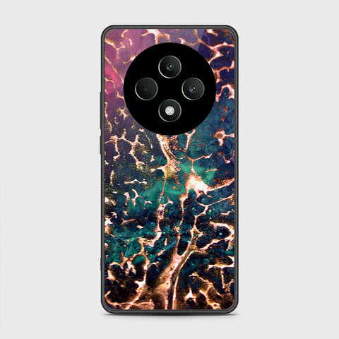 Oppo Reno 12F Cover - Colorful Marble Series - HQ Premium Shine Durable Shatterproof Case