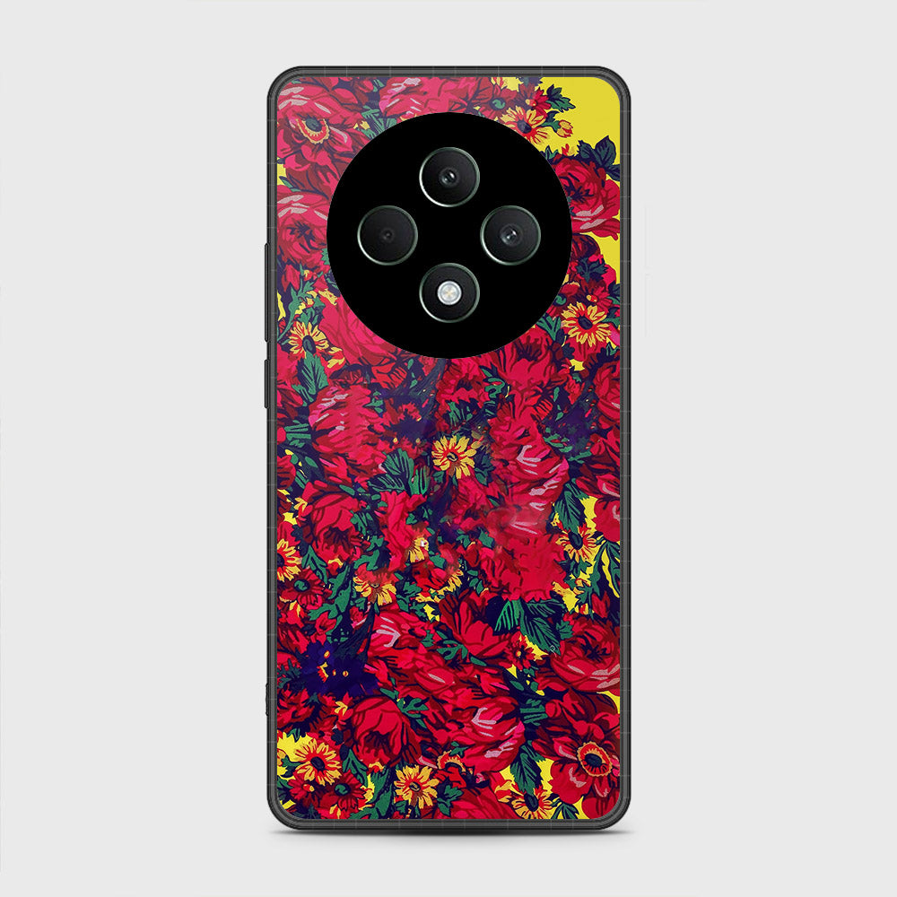 Oppo Reno 12F 4G Cover - Floral Series - HQ Premium Shine Durable Shatterproof Case