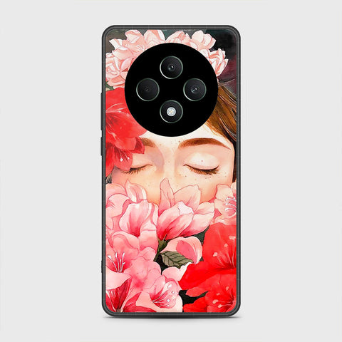 Oppo Reno 12F Cover - Floral Series - HQ Premium Shine Durable Shatterproof Case