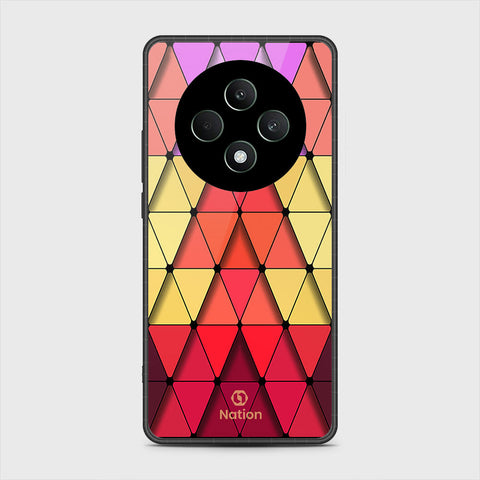 Oppo Reno 12F Cover - Onation Pyramid Series - HQ Premium Shine Durable Shatterproof Case