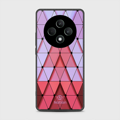 Oppo Reno 12F 4G Cover - Onation Pyramid Series - HQ Premium Shine Durable Shatterproof Case