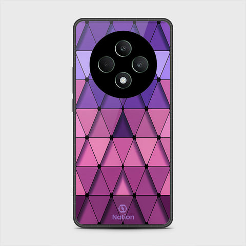 Oppo Reno 12F 4G Cover - Onation Pyramid Series - HQ Premium Shine Durable Shatterproof Case