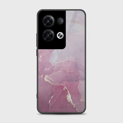 Oppo Reno 8 Pro Cover- Mystic Marble Series - HQ Ultra Shine Premium Infinity Glass Soft Silicon Borders Case