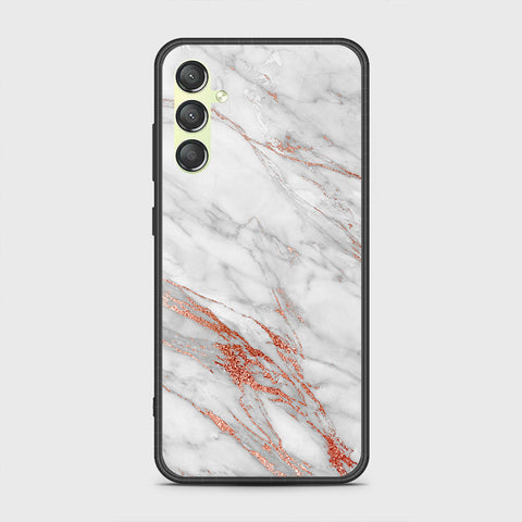 Samsung Galaxy A16 Cover- White Marble Series - HQ Premium Shine Durable Shatterproof Case