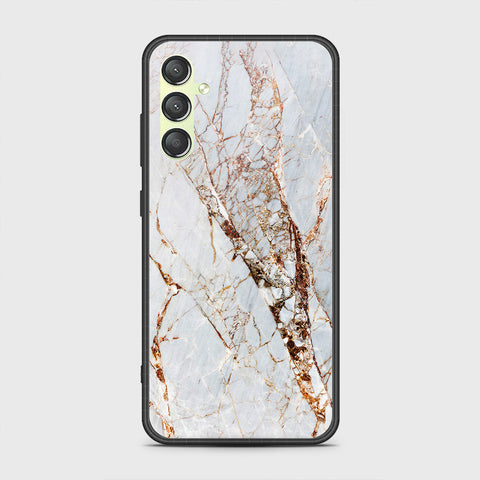 Samsung Galaxy A16 5G Cover- White Marble Series - HQ Premium Shine Durable Shatterproof Case