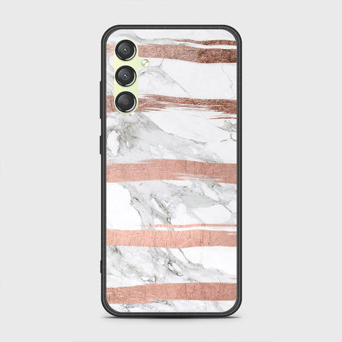 Samsung Galaxy A16 Cover- White Marble Series - HQ Premium Shine Durable Shatterproof Case