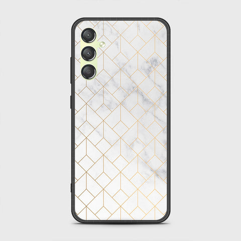 Samsung Galaxy A15 5G Cover- White Marble Series 2 - HQ Premium Shine Durable Shatterproof Case