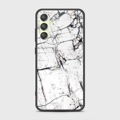 Samsung Galaxy A16 5G Cover- White Marble Series 2 - HQ Premium Shine Durable Shatterproof Case