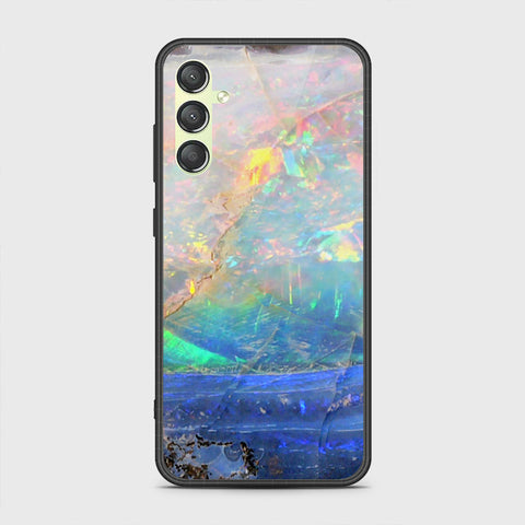 Samsung Galaxy A15 4G Cover - Colorful Marble Series - HQ Premium Shine Durable Shatterproof Case