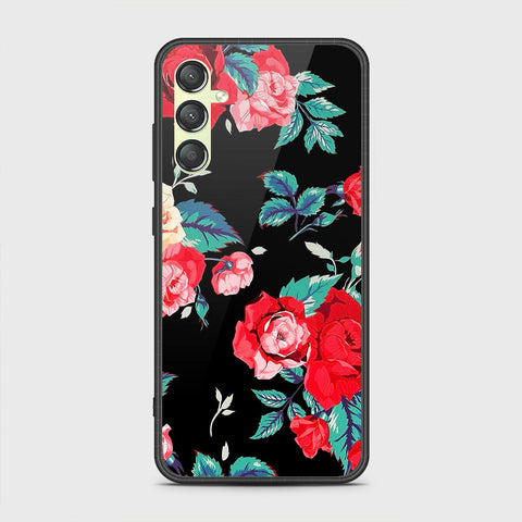 Samsung Galaxy A15 4G Cover - Floral Series - HQ Premium Shine Durable Shatterproof Case