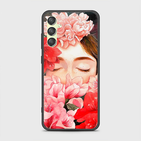 Samsung Galaxy A15 4G Cover - Floral Series - HQ Premium Shine Durable Shatterproof Case