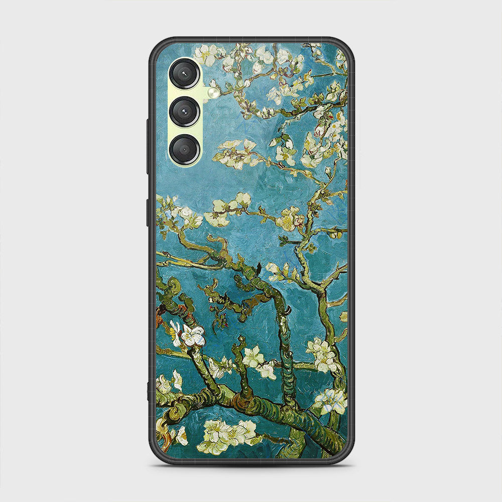 Samsung Galaxy A16 Cover - Floral Series 2 - HQ Premium Shine Durable Shatterproof Case