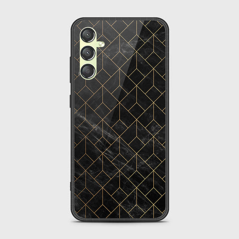 Samsung Galaxy A16 Cover- Black Marble Series - HQ Premium Shine Durable Shatterproof Case