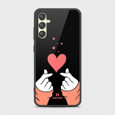 Samsung Galaxy A16 5G Cover - Onation Heart Series - HQ Premium Shine Durable Shatterproof Case