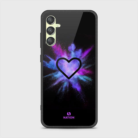 Samsung Galaxy S24 FE Cover - Onation Heart Series - HQ Premium Shine Durable Shatterproof Case