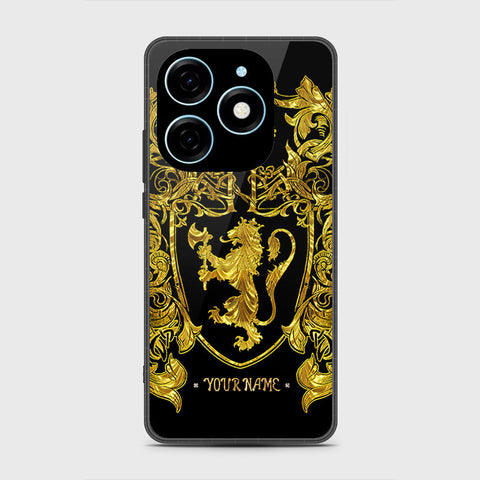 Tecno Pop 8 Cover - Gold Series - HQ Premium Shine Durable Shatterproof Case