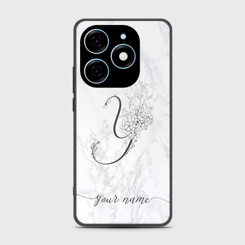 Itel P55 4G Cover - Personalized Alphabet Series - HQ Premium Shine Durable Shatterproof Case