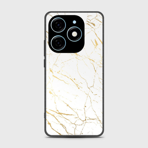 Itel P55 4G Cover - White Marble Series 2 - HQ Premium Shine Durable Shatterproof Case