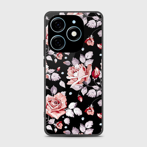 Itel P55 4G Cover - Floral Series - HQ Premium Shine Durable Shatterproof Case