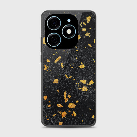 Tecno Spark Go 2024 Cover - Black Marble Series - HQ Premium Shine Durable Shatterproof Case