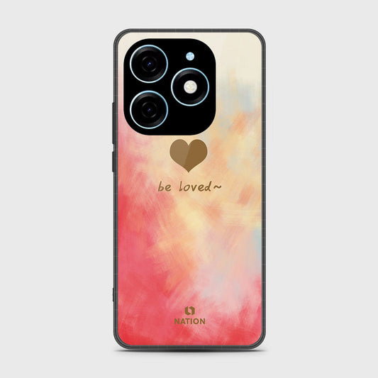 Itel P55 4G Cover - Onation Heart Series - HQ Premium Shine Durable Shatterproof Case