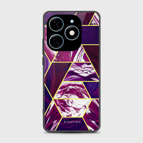 Tecno Pop 8 Cover - O'Nation Shades of Marble Series - HQ Premium Shine Durable Shatterproof Case