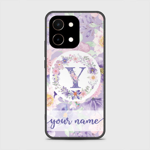 Vivo Y28 4G Cover - Personalized Alphabet Series - HQ Premium Shine Durable Shatterproof Case