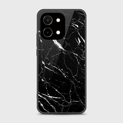 Vivo Y28 4G Cover- Black Marble Series - HQ Premium Shine Durable Shatterproof Case