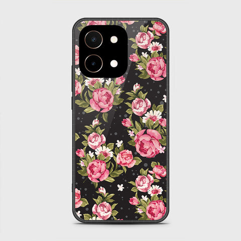 Vivo Y28 4G Cover - Floral Series - HQ Premium Shine Durable Shatterproof Case