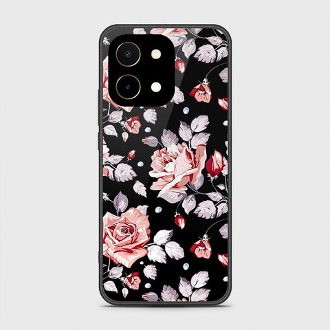 Vivo Y28 4G Cover - Floral Series - HQ Premium Shine Durable Shatterproof Case