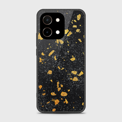 Vivo Y28 4G Cover- Black Marble Series - HQ Premium Shine Durable Shatterproof Case