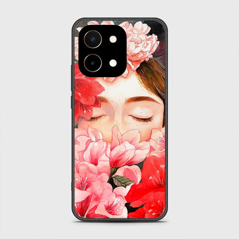 Vivo Y28 4G Cover - Floral Series - HQ Premium Shine Durable Shatterproof Case