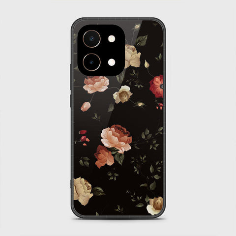 Vivo Y28 4G Cover - Floral Series 2 - HQ Premium Shine Durable Shatterproof Case