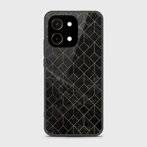 Vivo Y28 4G Cover- Black Marble Series - HQ Premium Shine Durable Shatterproof Case