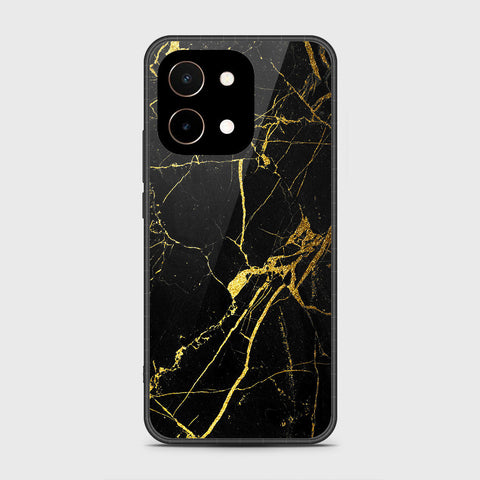 Vivo Y28 4G Cover- Black Marble Series - HQ Premium Shine Durable Shatterproof Case