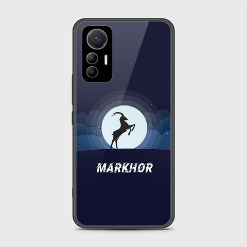 Xiaomi 12 Lite Cover- Markhor Series - HQ Ultra Shine Premium Infinity Glass Soft Silicon Borders Case