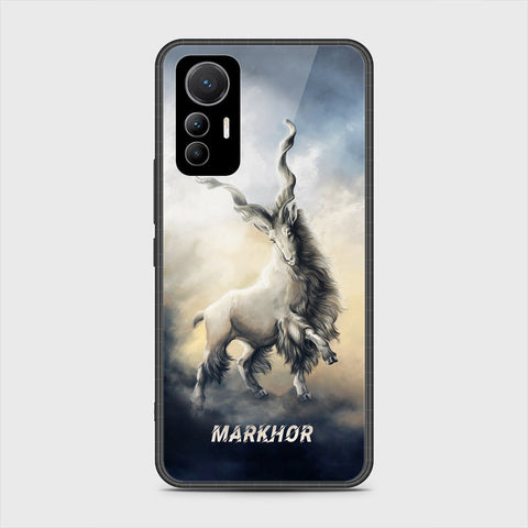 Xiaomi 12 Lite Cover- Markhor Series - HQ Ultra Shine Premium Infinity Glass Soft Silicon Borders Case