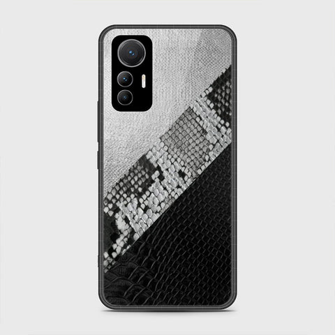 Xiaomi 12 Lite Cover- Printed Skins Series - HQ Ultra Shine Premium Infinity Glass Soft Silicon Borders Case