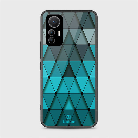 Xiaomi 12 Lite Cover- Onation Pyramid Series - HQ Ultra Shine Premium Infinity Glass Soft Silicon Borders Case