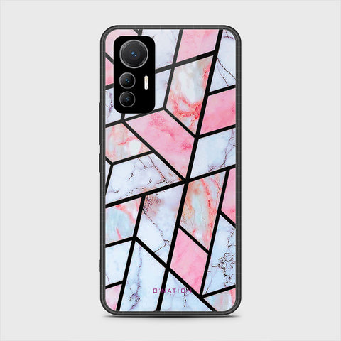 Xiaomi 12 Lite Cover- O'Nation Shades of Marble Series - HQ Ultra Shine Premium Infinity Glass Soft Silicon Borders Case