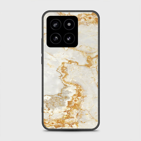 Xiaomi 14 Cover- Mystic Marble Series - HQ Ultra Shine Premium Infinity Glass Soft Silicon Borders Case