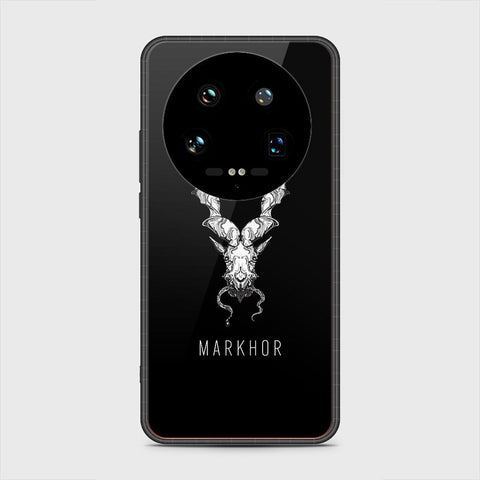 Xiaomi 14 Ultra Cover- Markhor Series - HQ Ultra Shine Premium Infinity Glass Soft Silicon Borders Case