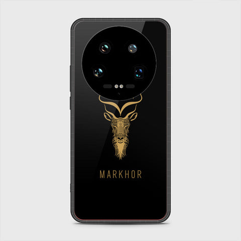 Xiaomi 14 Ultra Cover- Markhor Series - HQ Ultra Shine Premium Infinity Glass Soft Silicon Borders Case