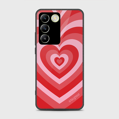 Vivo Y100 4G Cover- O'Nation Heartbeat Series - HQ Ultra Shine Premium Infinity Glass Soft Silicon Borders Case