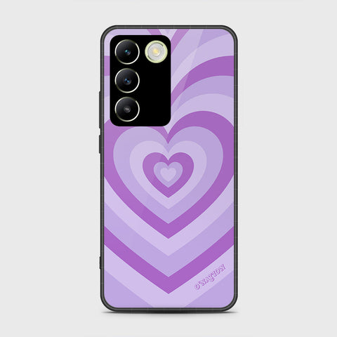 Vivo Y100 4G Cover- O'Nation Heartbeat Series - HQ Ultra Shine Premium Infinity Glass Soft Silicon Borders Case