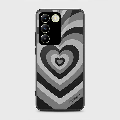 Vivo Y100 4G Cover- O'Nation Heartbeat Series - HQ Ultra Shine Premium Infinity Glass Soft Silicon Borders Case