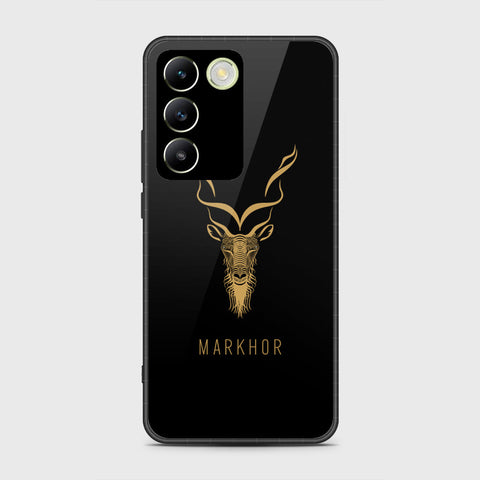 Vivo Y100 4G Cover- Markhor Series - HQ Ultra Shine Premium Infinity Glass Soft Silicon Borders Case