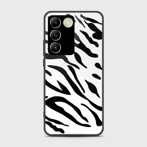 Vivo Y100 4G Cover- Vanilla Dream Series - HQ Ultra Shine Premium Infinity Glass Soft Silicon Borders Case