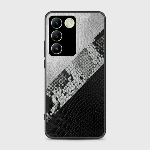 Vivo Y100 4G Cover- Printed Skins Series - HQ Ultra Shine Premium Infinity Glass Soft Silicon Borders Case