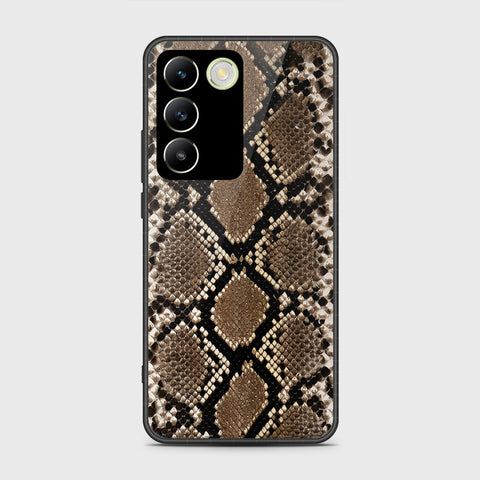 Vivo Y100 4G Cover- Printed Skins Series - HQ Ultra Shine Premium Infinity Glass Soft Silicon Borders Case